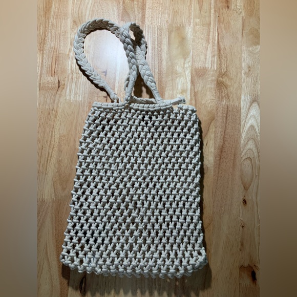 Cadiz hand-knotted rope tote - Picture 2 of 5